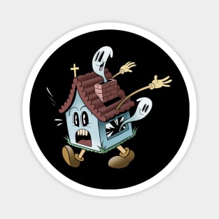 Haunted House Magnet